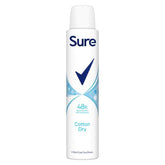 Sure - Anti-Perspirant Aerosol Cotton Dry - 200ml deodorant.